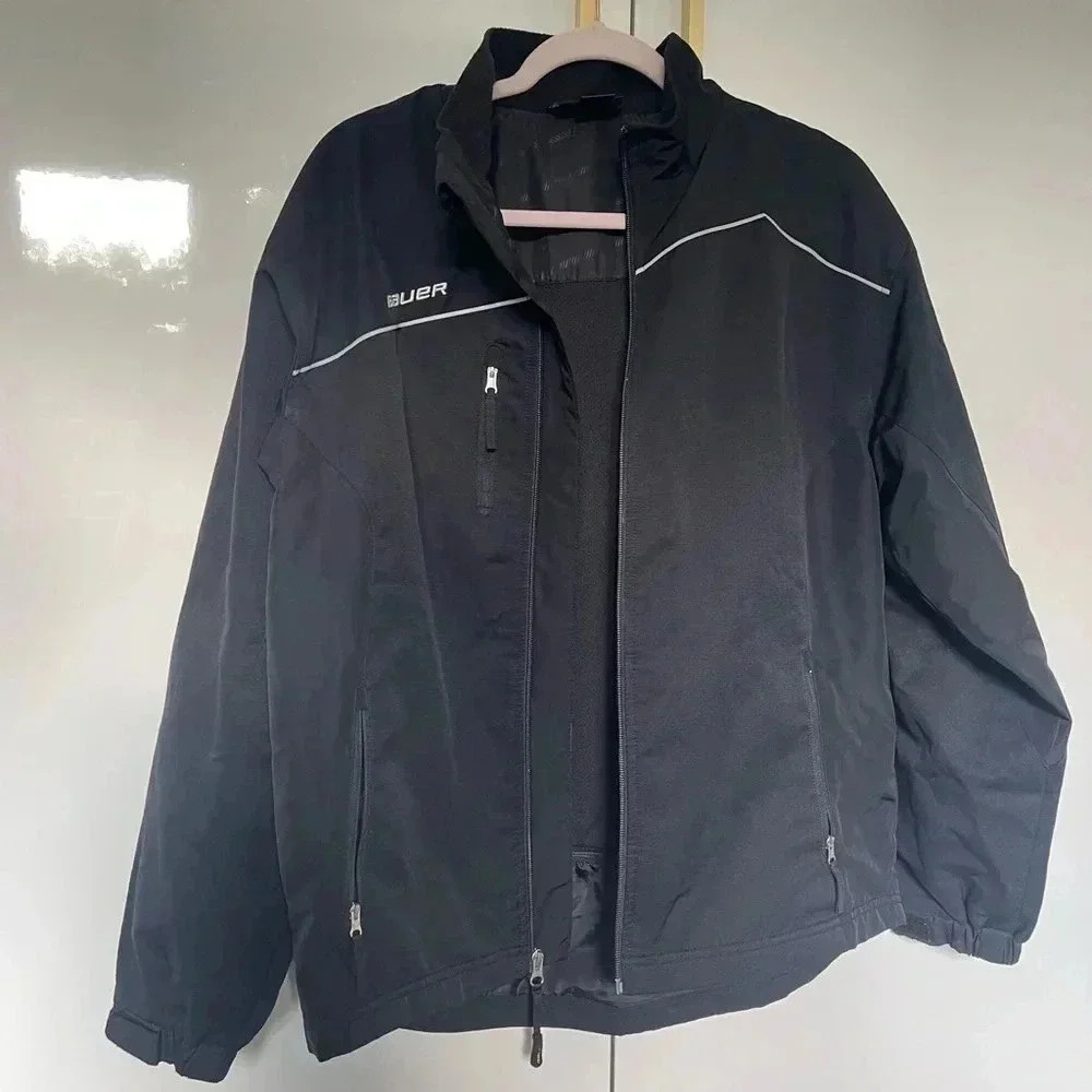 Eddie Bauer mens lightweight jacket black XL - Picture 3 of 6